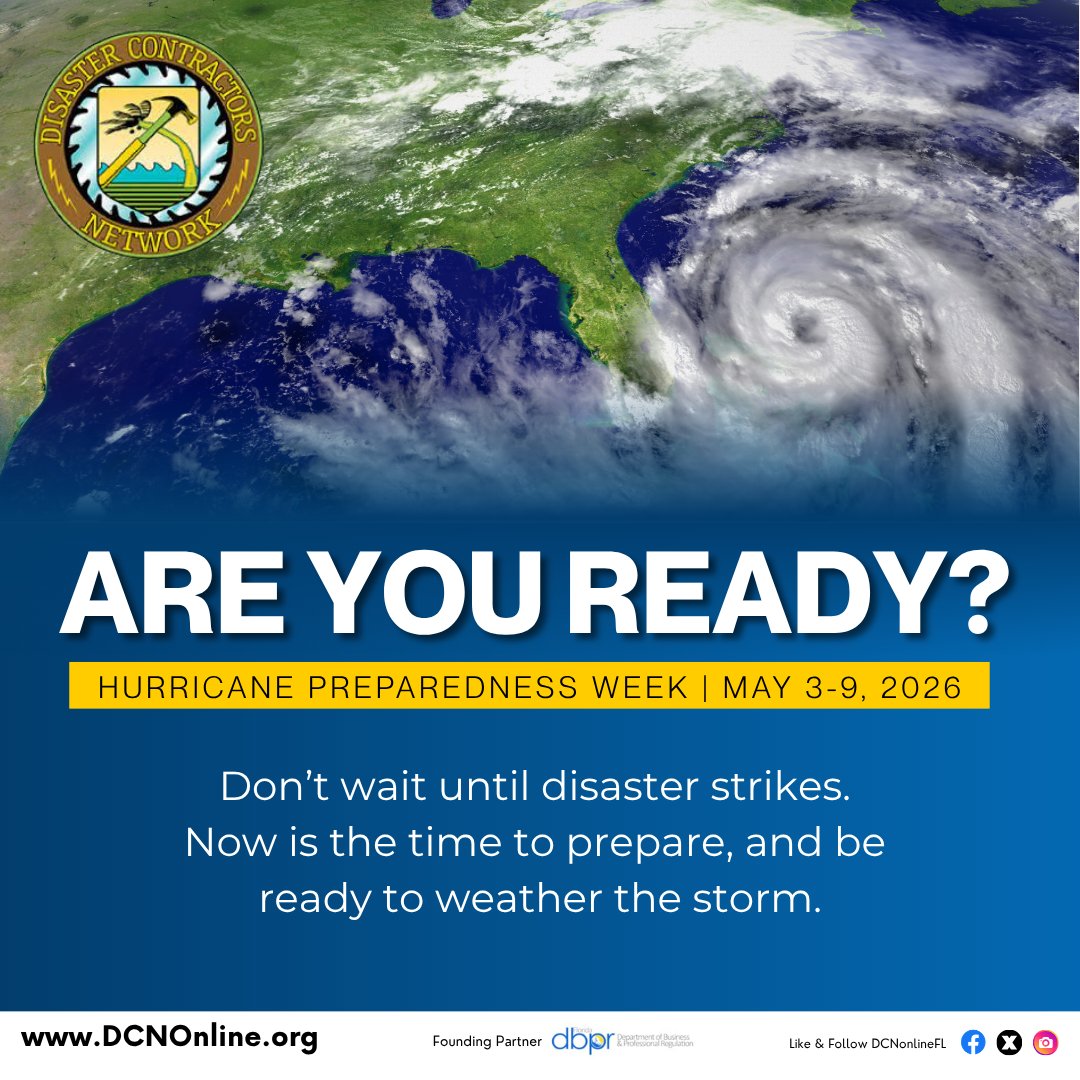Disaster Contractors Network Florida tweet media