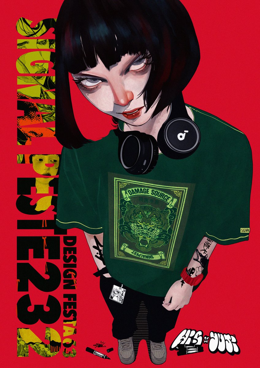 ningentaiho's tweet photo. I’ll be at DESIGN FESTA at Tokyo Big Sight on May 23rd &amp; 24th.
I’ll be doing live painting at booth E232.
Product list will be updated soon.
Let’s make E232 a number we’ll never forget🖤
See you there! https://t.co/PUH6r9Sp7A