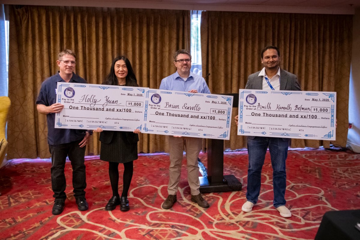 Congrats to the ASCEND Challenge winners announced at the NCAE-C Symposium! 🏆 The @DeptofWar  Office of the CIO commends Holly Yuan &amp; Brandon Cross (UW-Stout), Brian Scavotto (NC A&amp;T), and Amith Kamath Belman (SJSU). Your groundbreaking AI &amp; cyber frameworks are forging the next https://t.co/DHiTiTP0f3