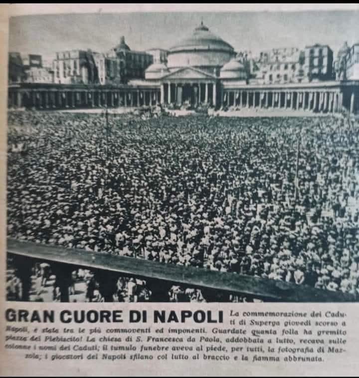 Napoli e l’addio al Grande Torino