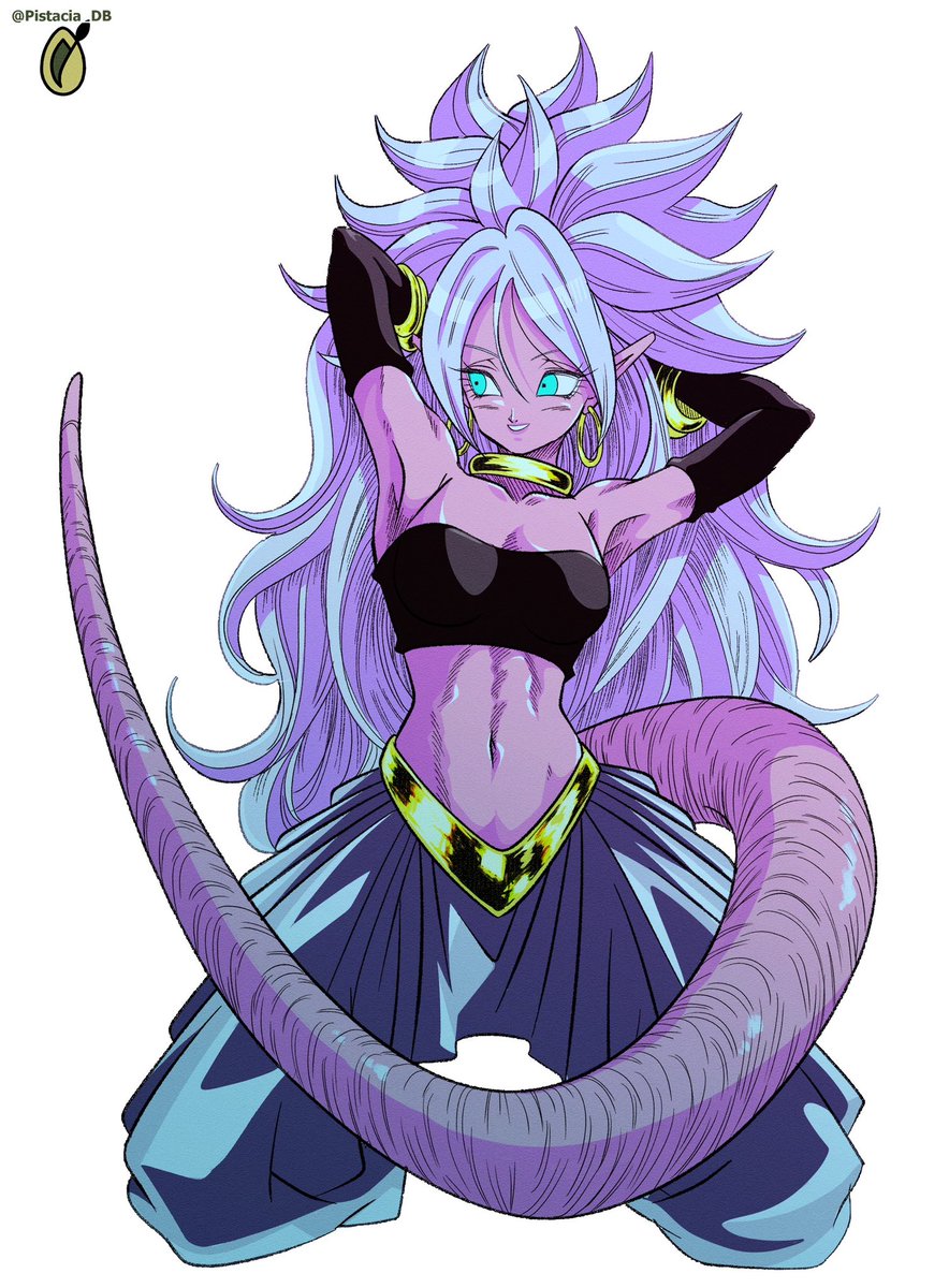 Pistacia_DB's tweet image. Too easy 💜

#DragonBall #Android21 #DBZ