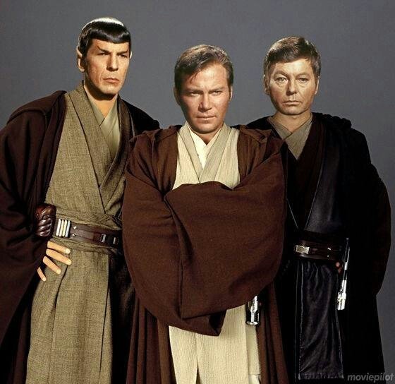 <a href="/WilliamShatner/">William Shatner</a> May the Fourth be with everybody!
<a href="/starwars/">Star Wars</a> <a href="/StarTrek/">Star Trek</a>