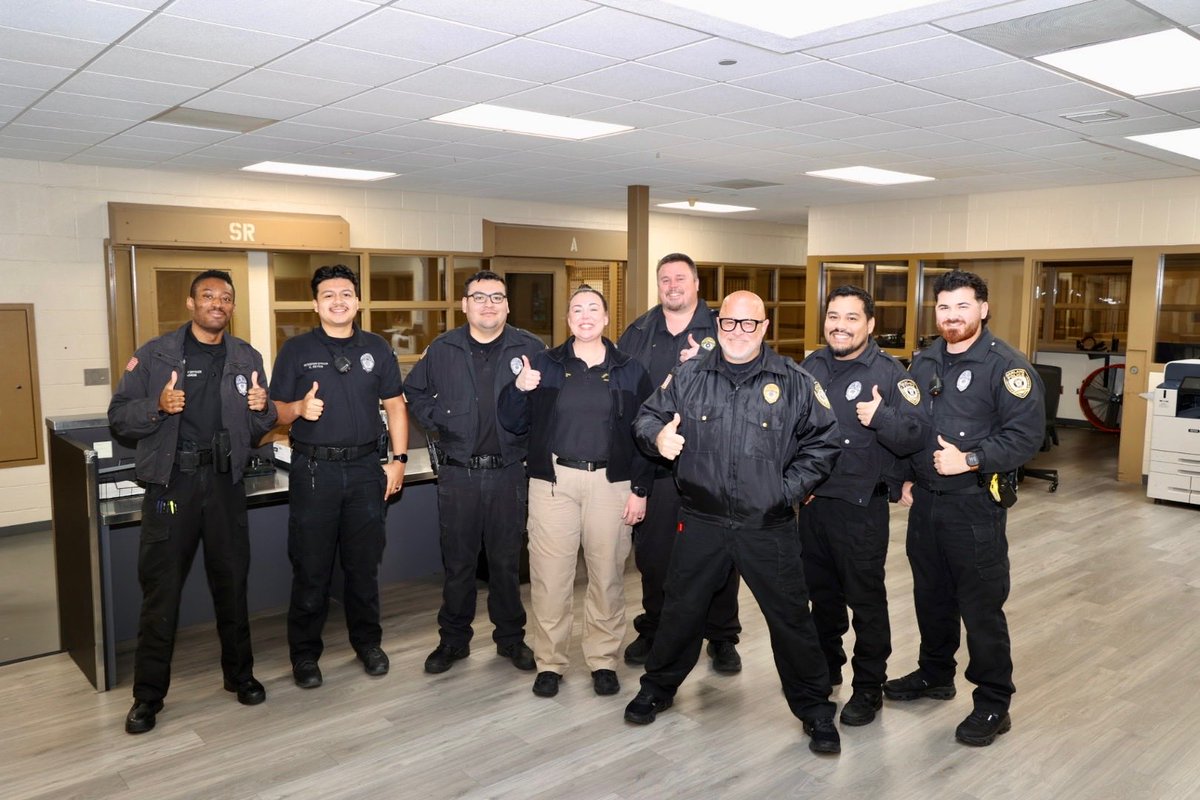 GarlandPD's tweet photo. This week, during National Correctional Officers Week, we recognize the men and women who serve behind the scenes, ensuring safety and security every hour of every day.
 
Our detention officers are an essential part of the police department, managing our facility with professionalism, care, and constant vigilance. Their work may not always be visible, but its impact is felt throughout our entire community.
 
Thank you to our Detention Officers for your hard work and dedication to public safety. We appreciate all that you do!
 
#CorrectionsWeek #DetentionOfficers #ThankYou
