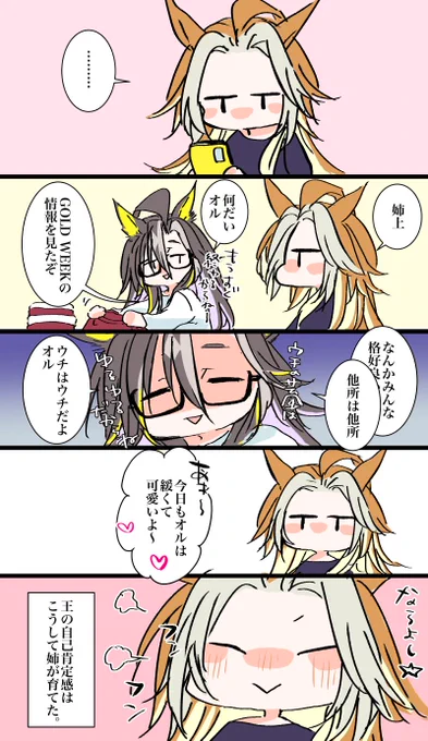 ゆるゆる姉妹(うちの姉妹はカッコよく描かれない) 