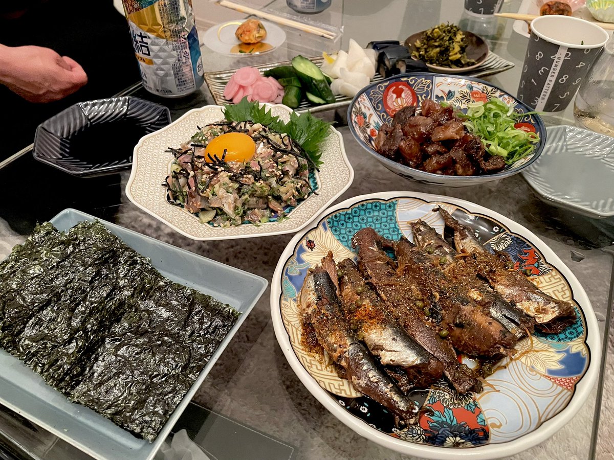 mugi0902's tweet photo. ちゃんとたこ焼きした‼️

写真ないけど、

炊いた牛すじコンニャク×お出汁とおろしのねぎだこ風人気だった✌️✨️

味変ソースからの🍶ターンもよき笑 https://t.co/PSRrGHiQQ5