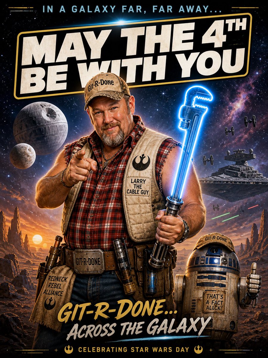 Larry The Cable Guy tweet media