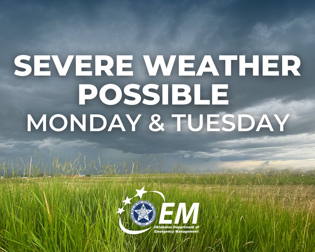 Oklahoma Department of Emergency Management (OEM) tweet media