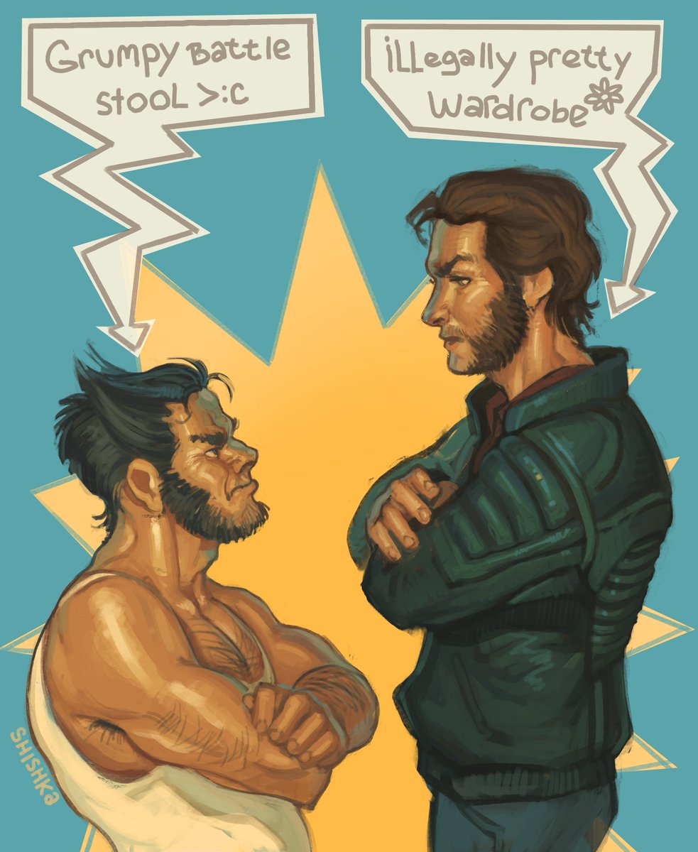 Shishka_leshaya's tweet photo. Being a Wolverine — is a spectrum https://t.co/PrSw9QSLTI