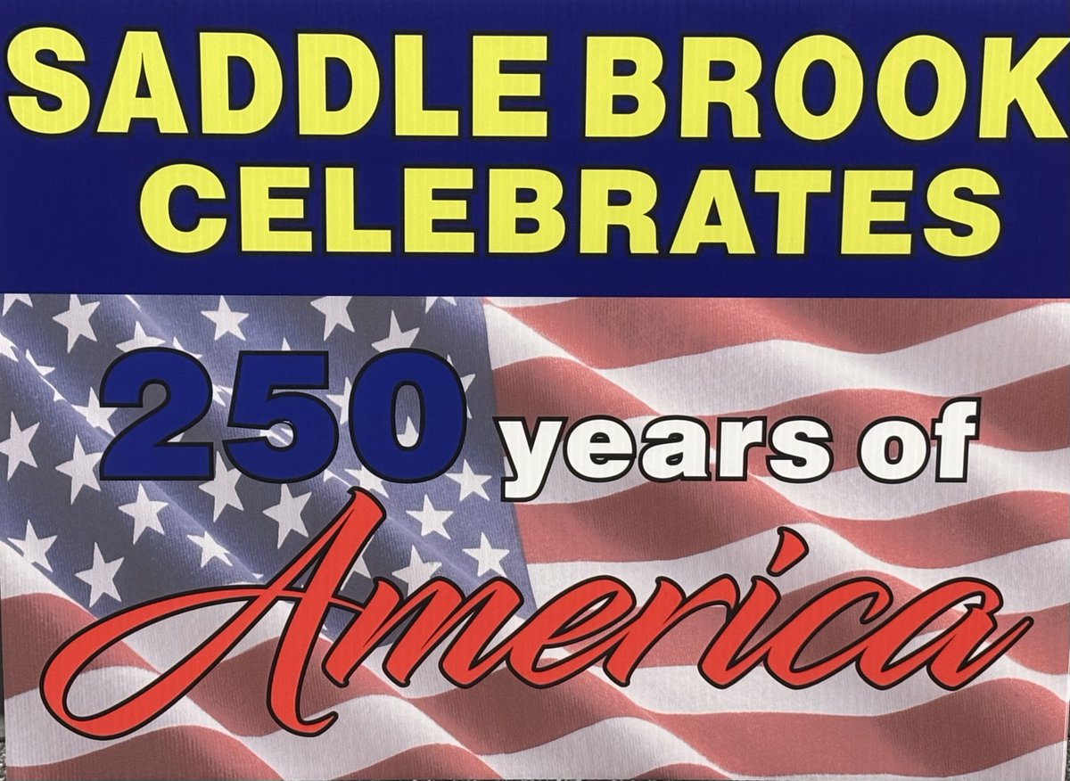 SBrookTownship's tweet image. 250th Anniversary Signs are available at the Recreation Department in the Township Municipal Complex (55 Mayhill Street)

#250thAnniversary
#4thofJuly
#IndependenceDay