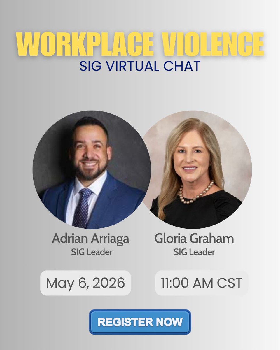 iahss's tweet photo. Workplace violence continues to impact healthcare professionals at alarming rates.
#IAHSS members are invited to come together for a candid, one‑hour conversation about real experiences and practical insights. REGISTER ▶️ https://t.co/FZIRdBvuAE 
#HealthcareSafety https://t.co/8xx9W8bRt1