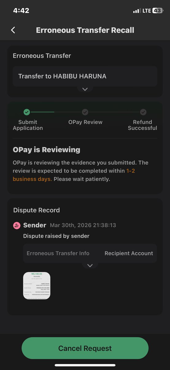 Eazy4eric's tweet photo. @OPaySupport I mistakenly transferred 5100 to this POS operator and ever since I reported this issue  I am seen https://t.co/CXdZtZiJFS