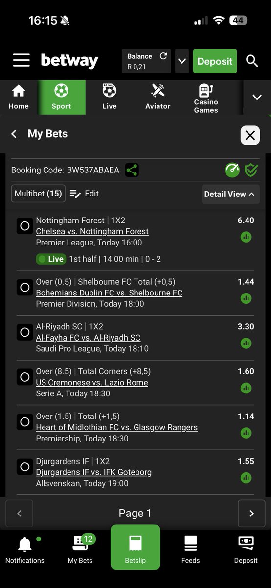 WMarnewil's tweet photo. I just placed a bet with Betway. Tap here to copy my bet or search for this booking code in the Multi Bet betslip BW537ABAEA https://t.co/vMbX1VQxBs

Mixed breed💪👊🏻 https://t.co/4eIeHBCDW1