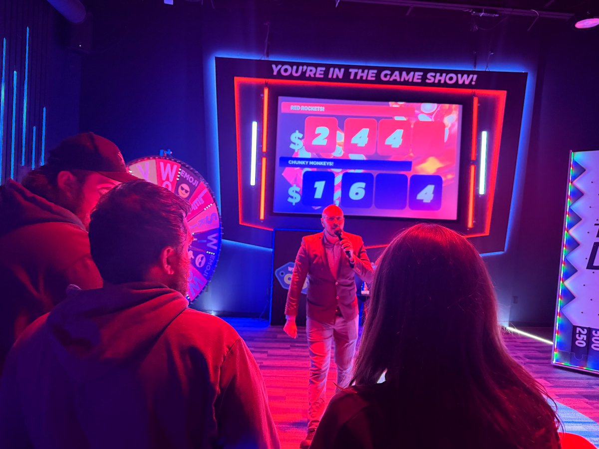 AMP_mfg's tweet photo. Team AMP had a blast at Game Show Battle Rooms on April 30! 🎉 Congrats to the Chunky Monkeys for winning it all 🏆

From Survey Battles to Spin &amp; Solve and Plinko, the energy was nonstop. Huge thanks to the Fun Committee for an awesome team event—ready for the next on https://t.co/vUtPtXtXVI