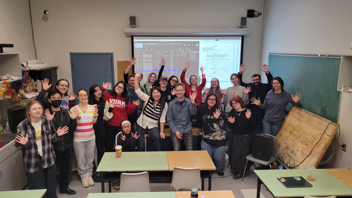 York U AMPD tweet media