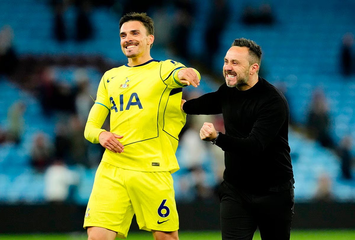 ChrisCowlin's tweet image. Joao Palhinha...  "What this f*cking means! This is Tottenham, well done boys! Big proud COYS! Thank you for the huge support!"

#COYS #THFC