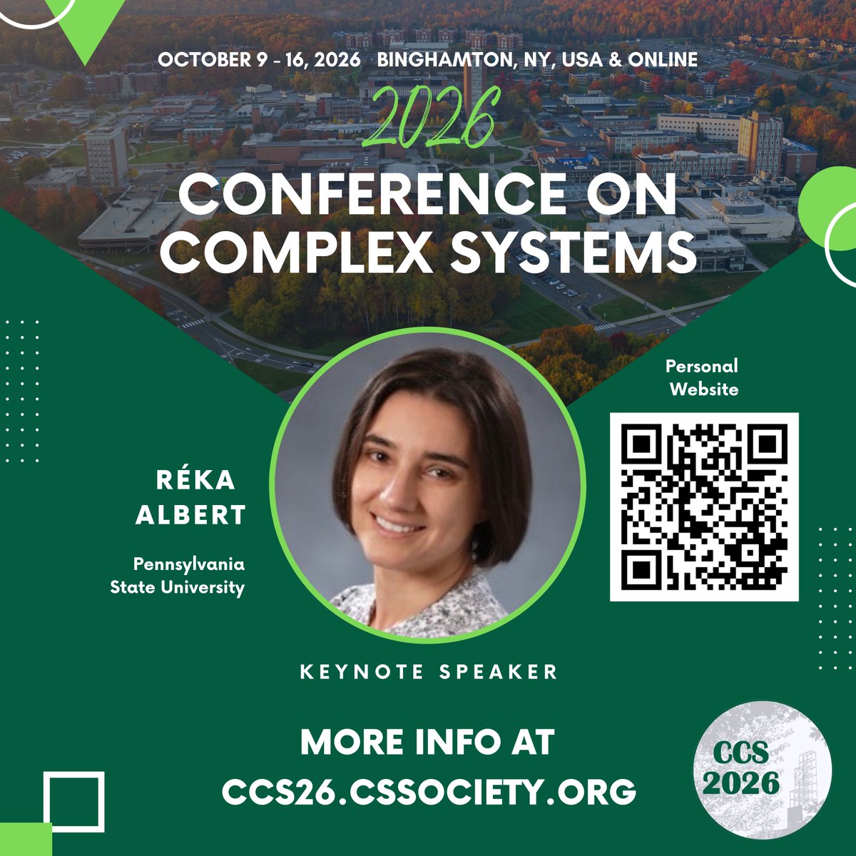 Conference on Complex Systems tweet media