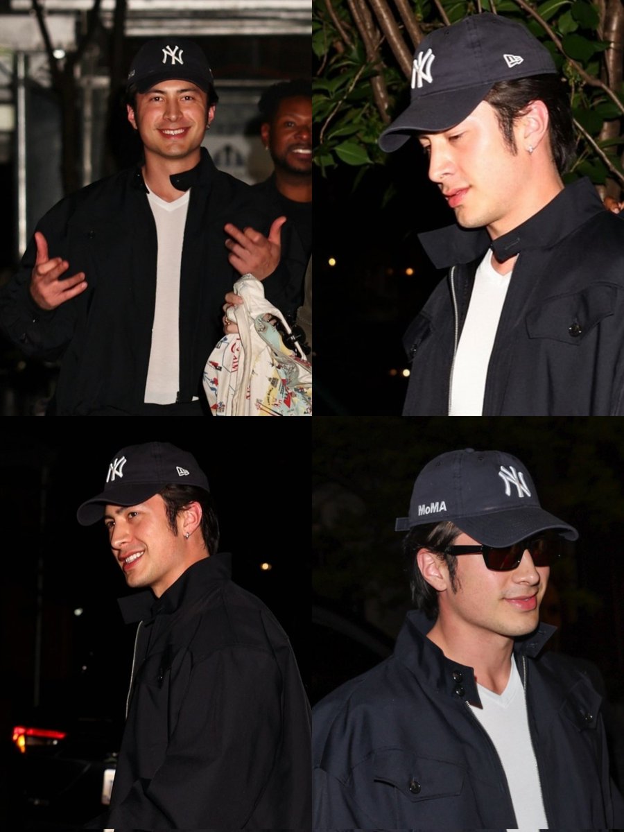 Hudson Williams last night in New York!