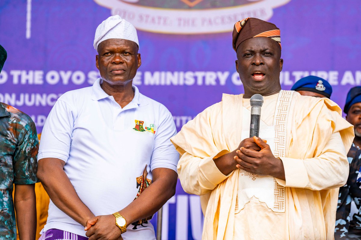 Oyo State Ministry of Culture and Tourism tweet media