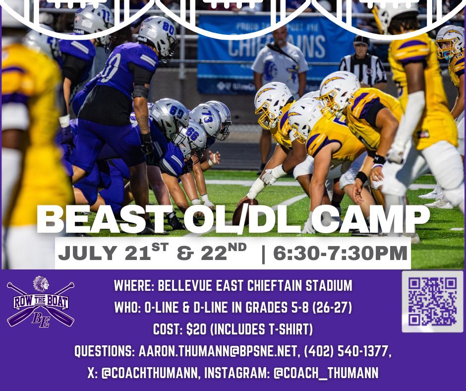 Bellevue East Football tweet media
