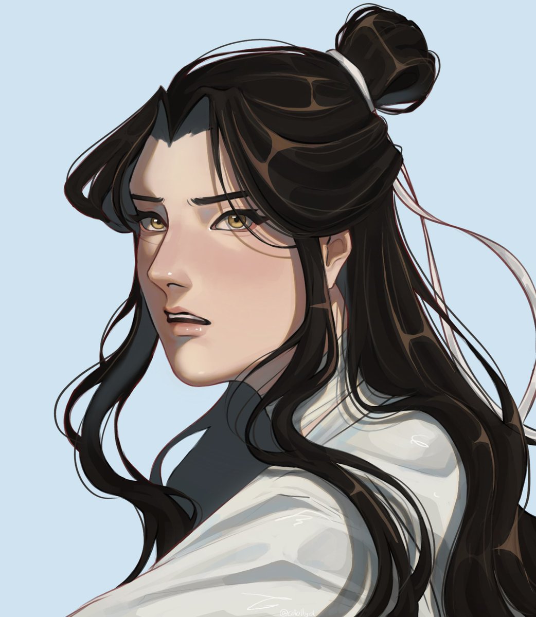 cdollyd's tweet photo. Still trying to figure out my style 😭 the sketch looked way better than this 😔 #tgcf https://t.co/5jJ6dDnPUm