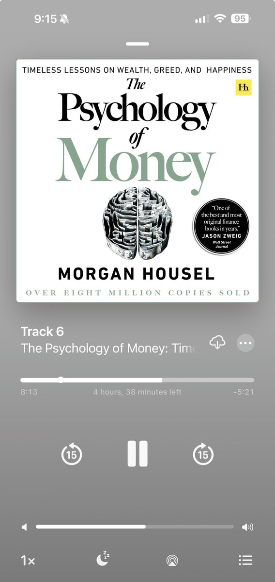 eye_am_thebag's tweet image. Current audio read 🤯 literally rewiring my brain about #money &amp;amp; #financialfreedom