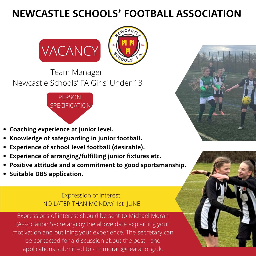Newcastle Schools FA tweet media