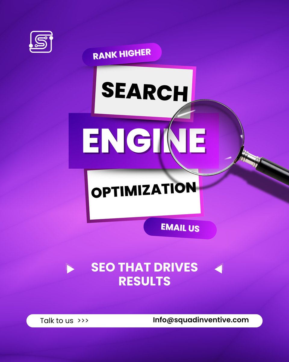 squadinventive's tweet image. If you aren’t on Page 1, you’re invisible. SEO is the digital roadmap that leads customers to your website. Our strategies focus on:
🎯 Relevance
🛡️ Authority
⚡️ Performance

📩 info@squadinventive.com
#SEO #DigitalMarketing #Perú #Bogotá #SquadInventive #GrowthHack