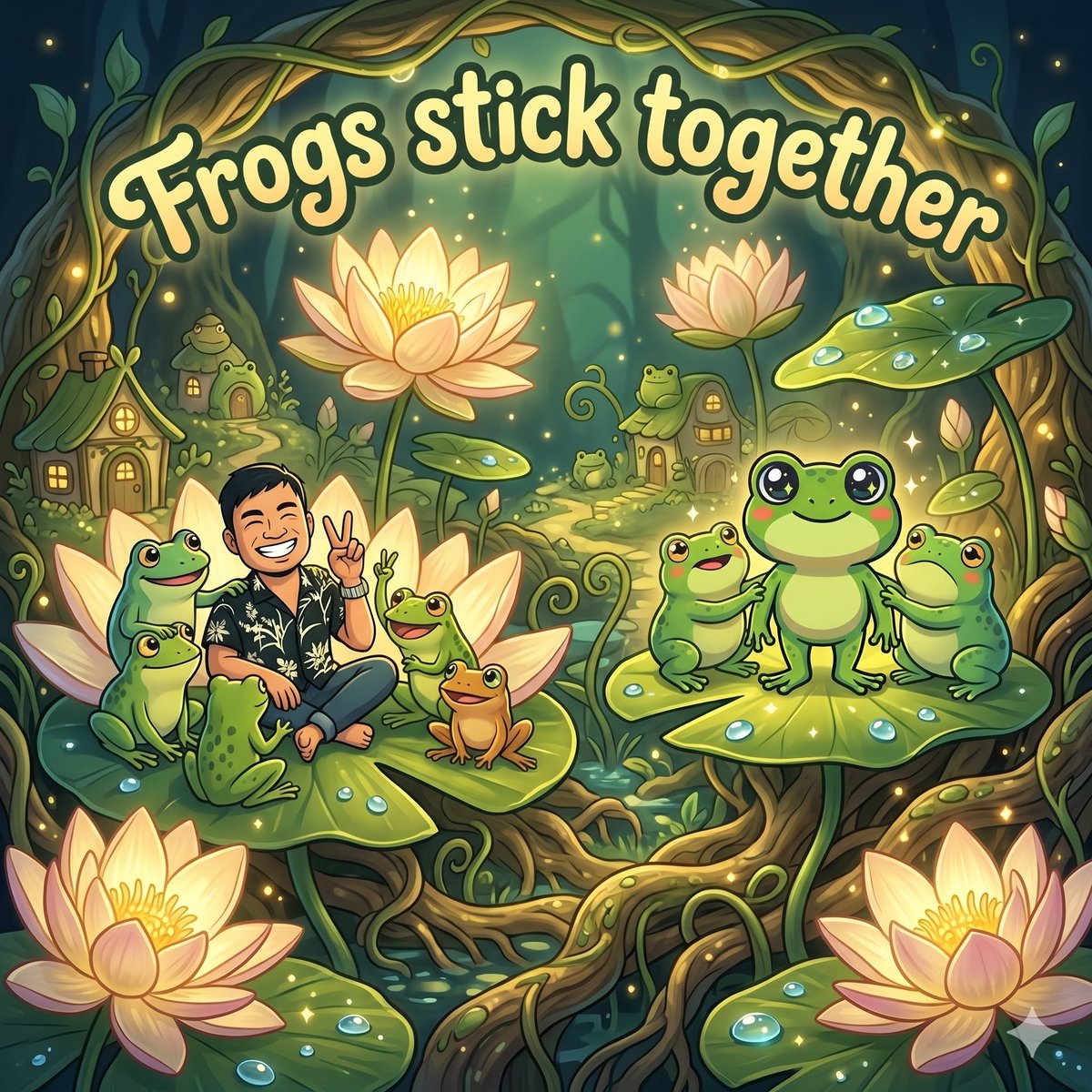 Frog tweet media
