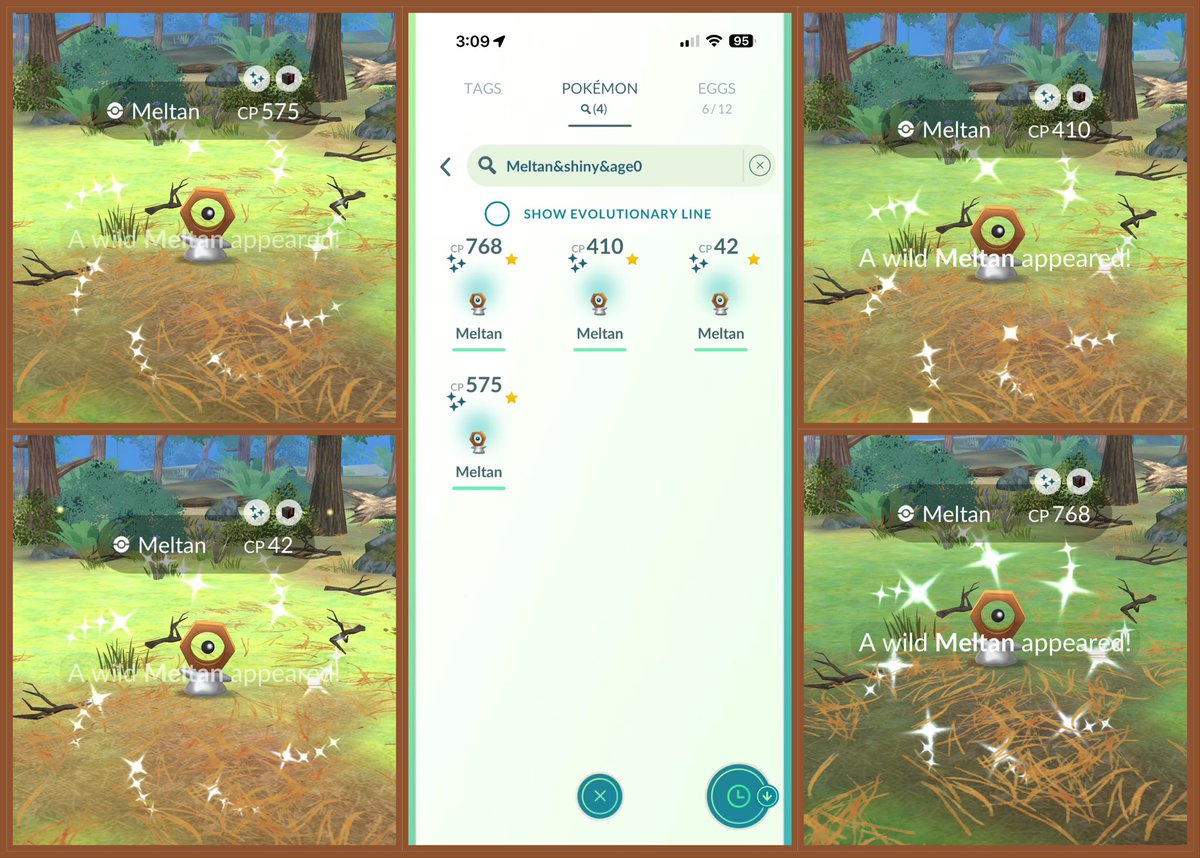 HermesNinja's tweet image. ➡️ PSA: Don’t forget to do your last Meltan box, #PokemonGOfriends! ⬅️

💖✨💖 Caught an unbelievable four shiny Meltan out of 67 encounters this afternoon! 💖✨💖

#PokemonGO #SteeledResolve #ShinyPokemon #shiniesoftheweek