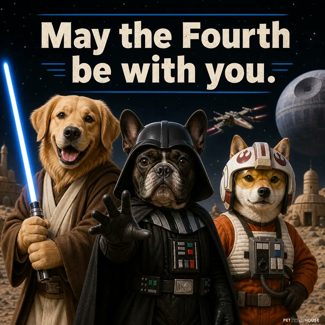 petfriendly's tweet photo. For all those Star Wars fans out there... https://t.co/VEinJFOjW3