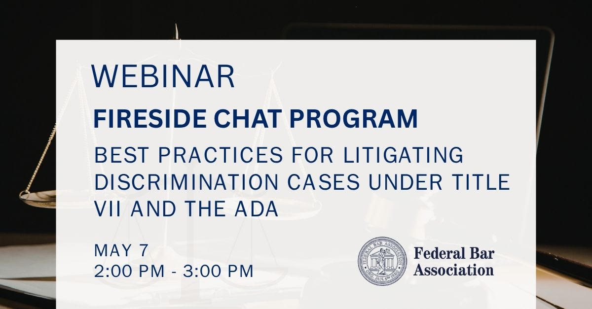 Federal Bar Association tweet media