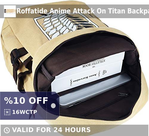 Luggage_Factory's tweet image. Unleash your inner scout with the Roffatide Attack On Titan Backpack! 🌍🎒 Perfect for anime cosplay fans, this stylish knapsack is designed for comfort and functionality. Grab yours now for just $39.99! #AttackonTitan #Roffatide #AnimeLovers shortlink.store/bnzlm7p5ibpt