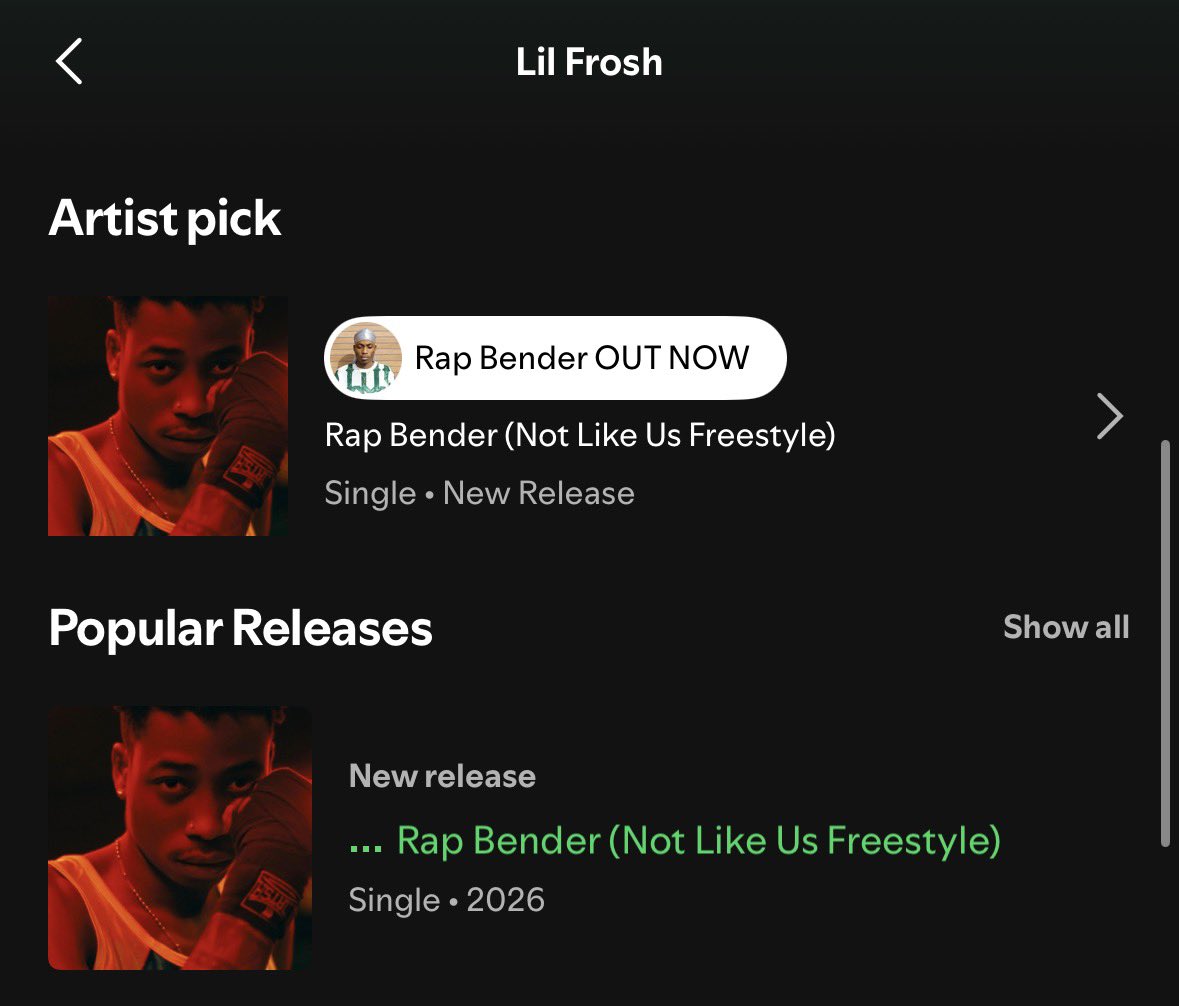 Lilfrosh tweet media