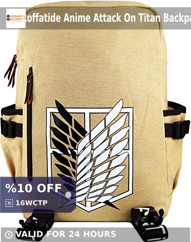 Luggage_Factory's tweet image. Unleash your inner scout with the Roffatide Attack On Titan Backpack! 🌍🎒 Perfect for anime cosplay fans, this stylish knapsack is designed for comfort and functionality. Grab yours now for just $39.99! #AttackonTitan #Roffatide #AnimeLovers shortlink.store/bnzlm7p5ibpt