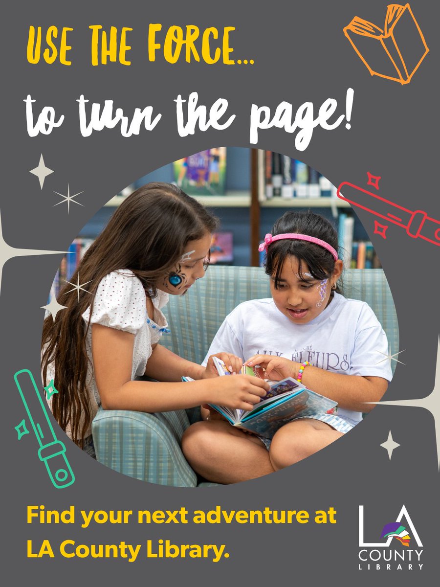 LA County Library tweet media