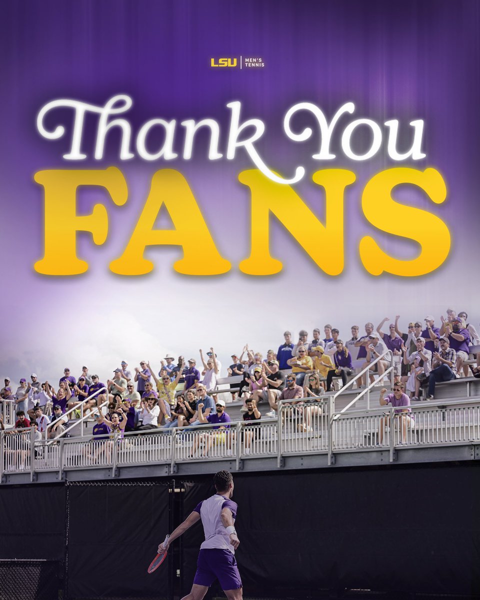 LSU Men's Tennis tweet media
