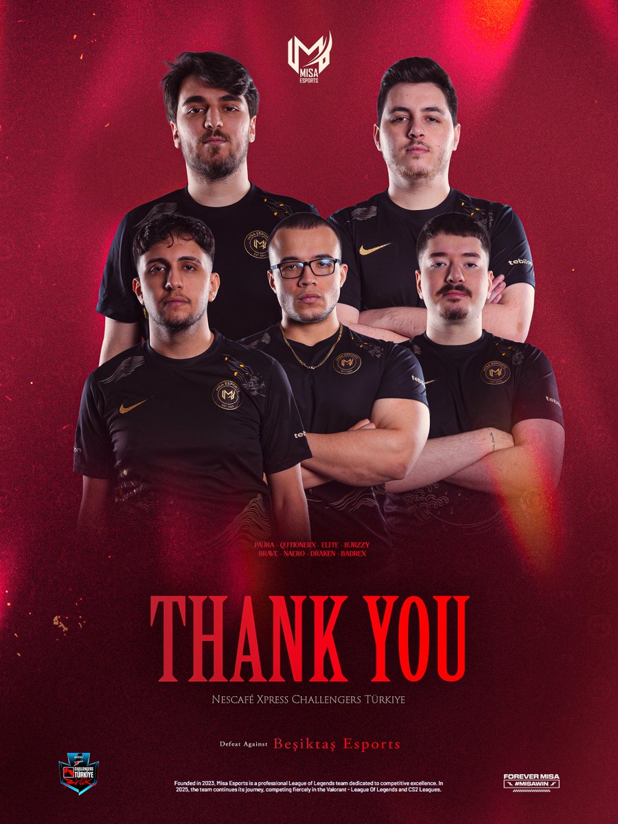 Misa Esports tweet media