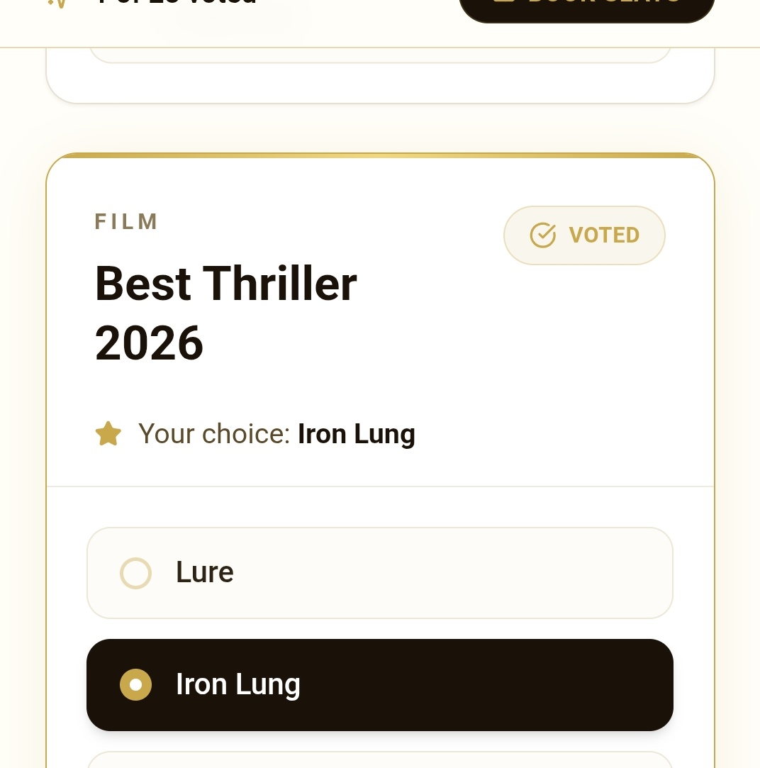 OMFG?!!! MARK IS NOMINATED AS BEST ACTOR AND DIRECTOR FOR NATIONAL FILM AWARDS AND IRON LUNG IS NOMINATED FOR BEST THRILLER OMGGG, I'm so proud 😭
