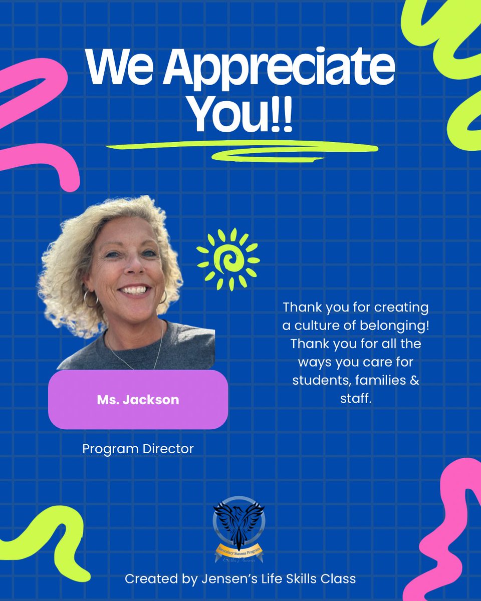 Secondary Success Program tweet media