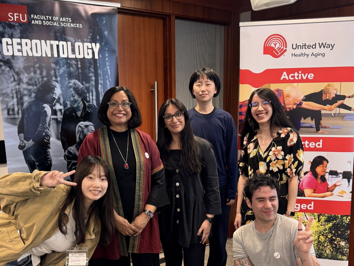 SFUGero's tweet photo. On April 21, the Inclusive Environments Lab supported the Women’s Age Lab at Women’s College Hospital in hosting a World Café, bringing together community, researchers, and advocates to explore the intersection of climate change and aging through feeling, thinking, and action. 💚 https://t.co/Ar2nYkS965
