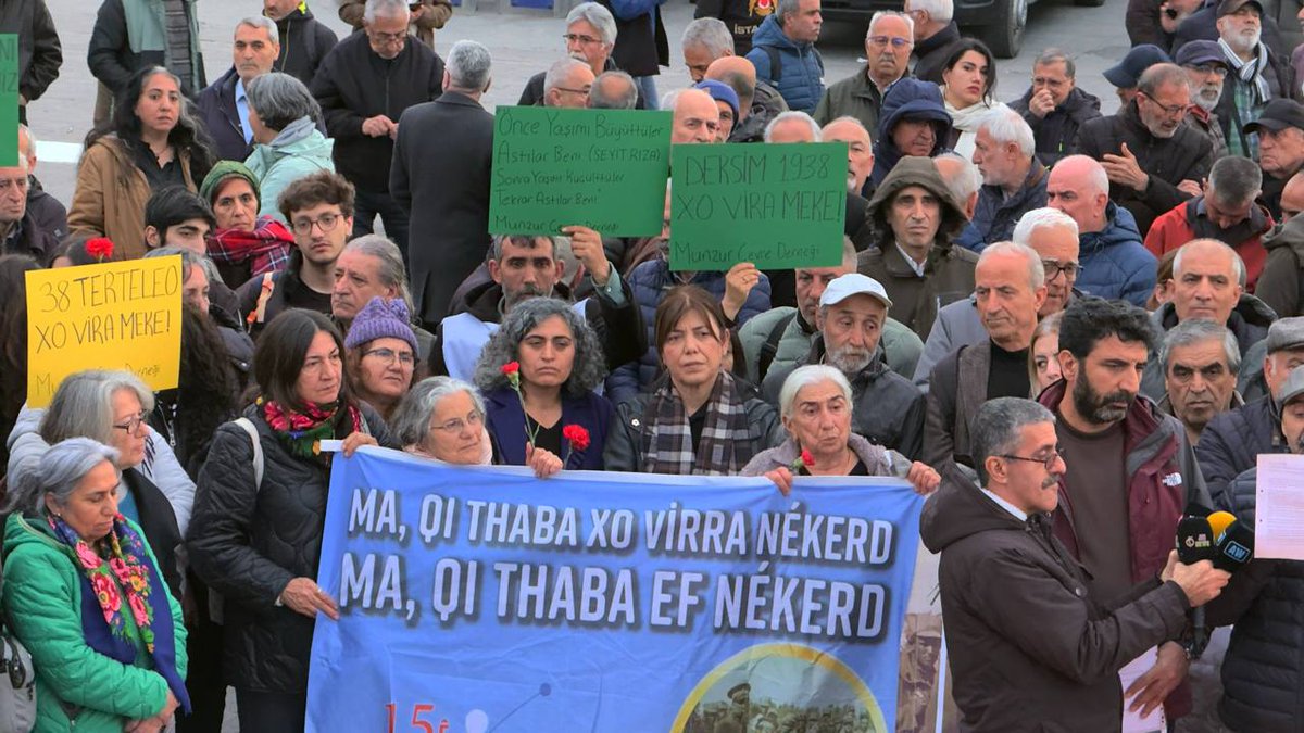 4 Mayıs Dersim Tertelesi’nin 89. yıl dönümünde; HDK Eş Sözcüsü Meral Danış Beştaş, vekilimiz Cengiz Çiçek, TJA aktivisti Sebahat Tuncel, STK, Halklar ve İnançlar, Ekoloji Komisyonlarımız, il ve ilçe örgütlerimizle birlikte Kadıköy İskelesi’nde Seyid Rıza ve yoldaşlarını andık.