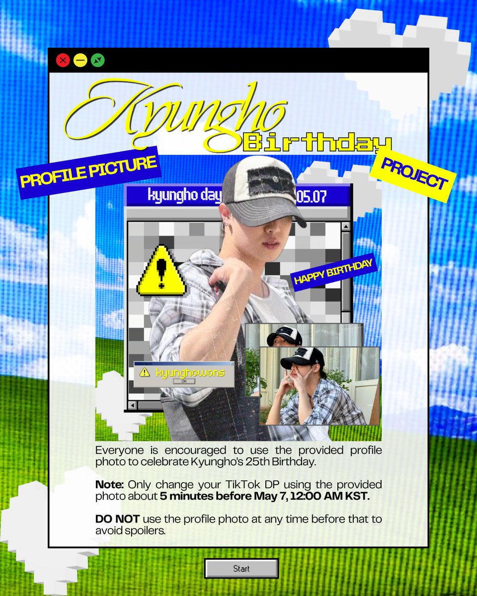 [#KYUNGHO Birthday Project]

Join our birthday project by changing your TikTok profile photo 5 minutes before May 7, 12:00 AM KST.

Kyungho will be live on May 6 around 9–10 PM KST. Save the photo from the replies and celebrate with us.

#장경호 #张卿昊 #ギョンホ #JANG_KYUNGHO