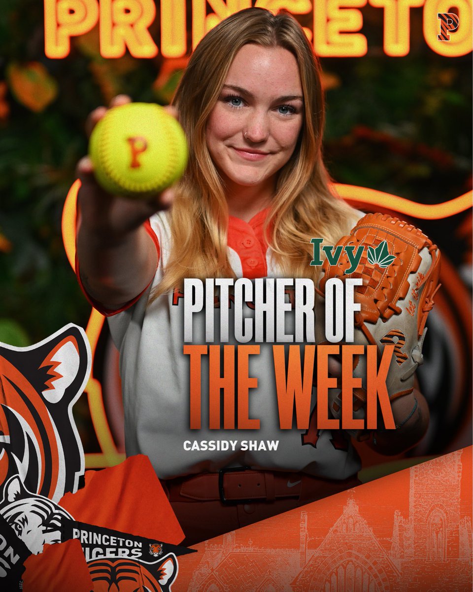 PUSoftball's tweet photo. ✌️ @IvyLeague weekly awards to close the regular season!

Congrats Cassie and Maddie!

ℹ️: https://t.co/5wUFBIaAVk https://t.co/075BhcXIHc