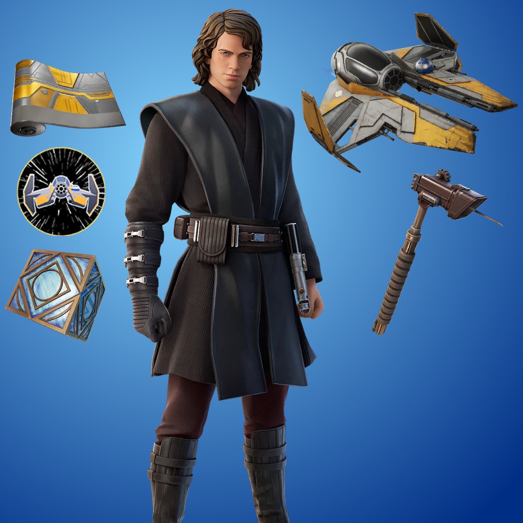 FLASHBENNI's tweet image. ANAKIN SKYWALKER BUNDLE MIGHT RETURN TONIGHT 

#Fortnite