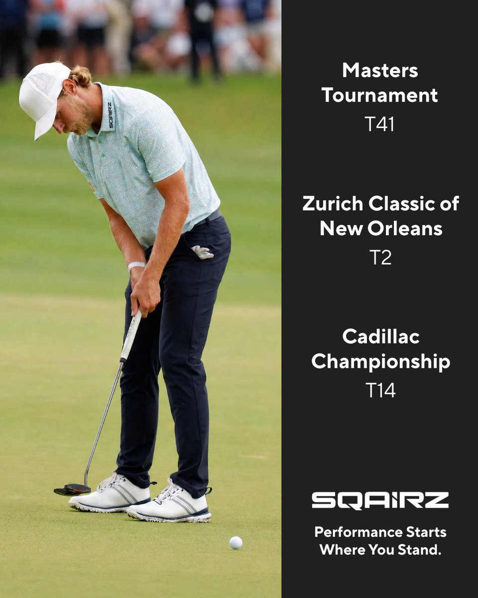 sqairz's tweet photo. Consistent. Balanced. High Performing.

That’s what SQAIRZ stands for, and that’s exactly the kind of performance Kristoffer Reitan continues to represent every time he tees it up.

Performance starts where you stand, and Kris continues to trust SQAIRZ every step of the way. https://t.co/3M0odExRQq