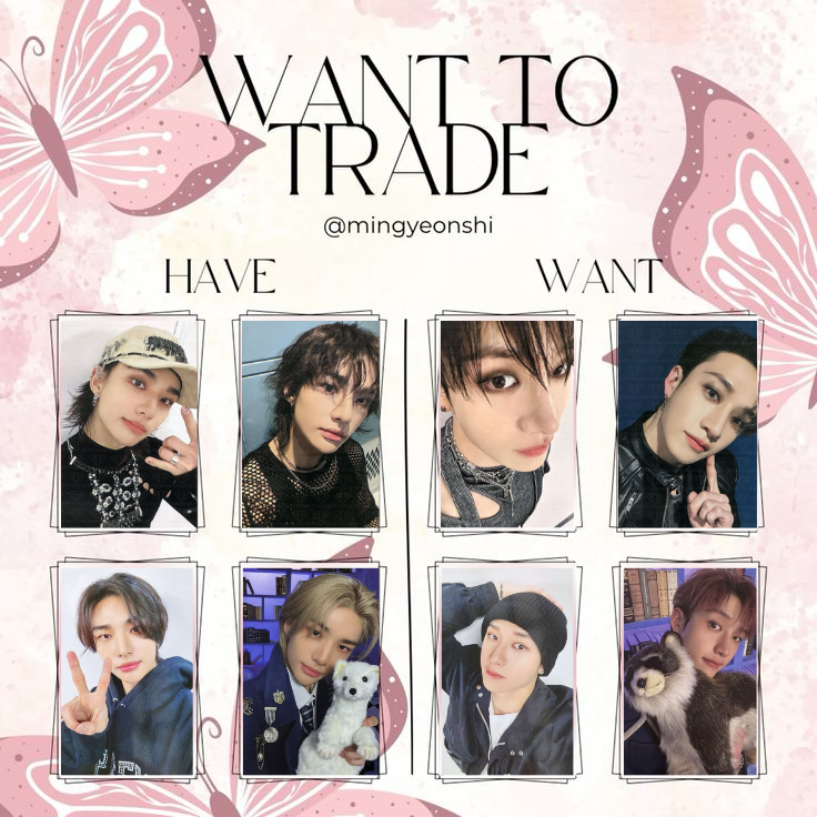 iiceamerican0's tweet photo. WTT Hyunjin/Stray Kids
wymienię karty Hyunjina na odpowiedniki Chana
NIE SPRZEDAJĘ
want to trade Hyunjin pcs for Chan equivalents
NOT FOR SALE
Please rt
@PLkpopsell
#wtthyunjin #wttskz #kpoptrade https://t.co/CjhMqtmTaJ