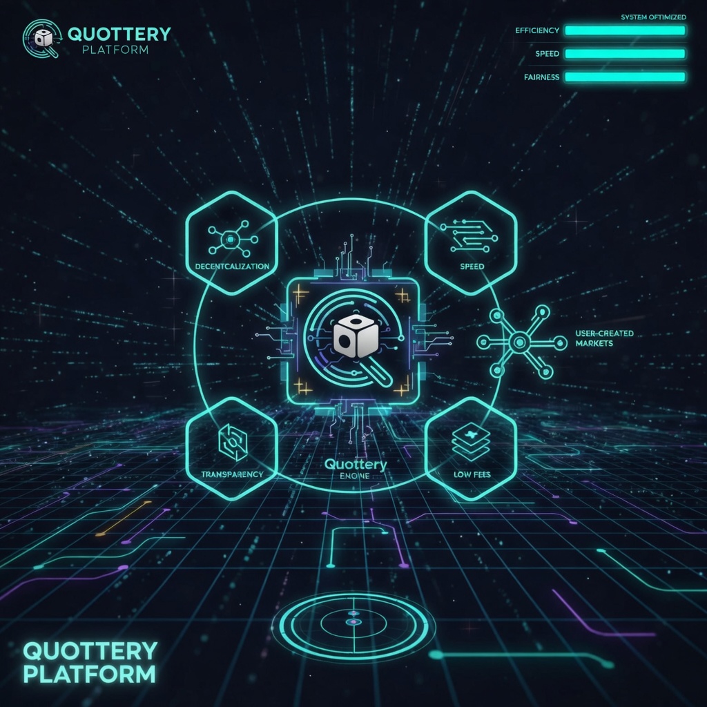 Quottery Platform 🎮
100% optimized Web3 gaming ⚡
🔗 Decentralized
🔍 Transparent
⚡ Ultra-fast
💸 Low fees

The future of lotteries and gaming is here 🚀
Ready to join the revolution? 👀
#Quottery #Web3 #Crypto #Web3Gaming #qubic