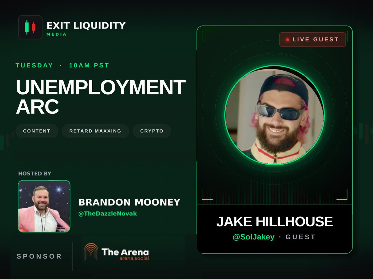 Make sure to block your calendar out for tomorrow's stream at 10am PST as the one and only <a href="/SolJakey/">Jakey</a> will be joining!

Tune in to learn more of Jake's story!