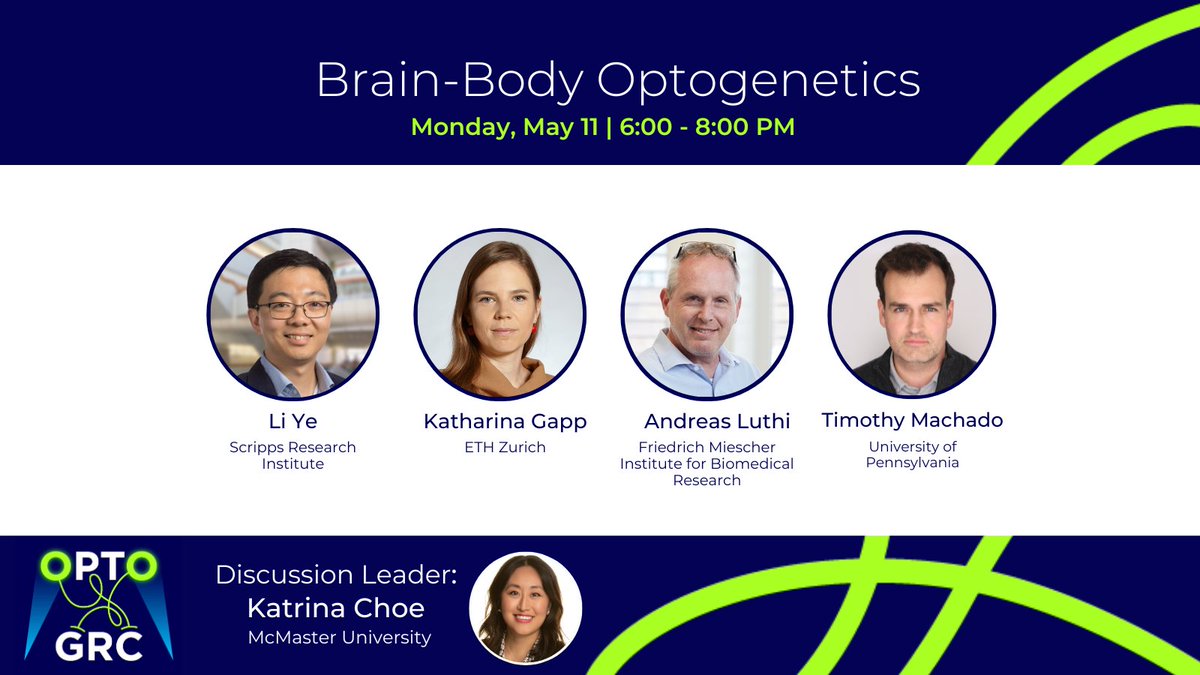 Optogenetics Gordon Research Conference tweet media
