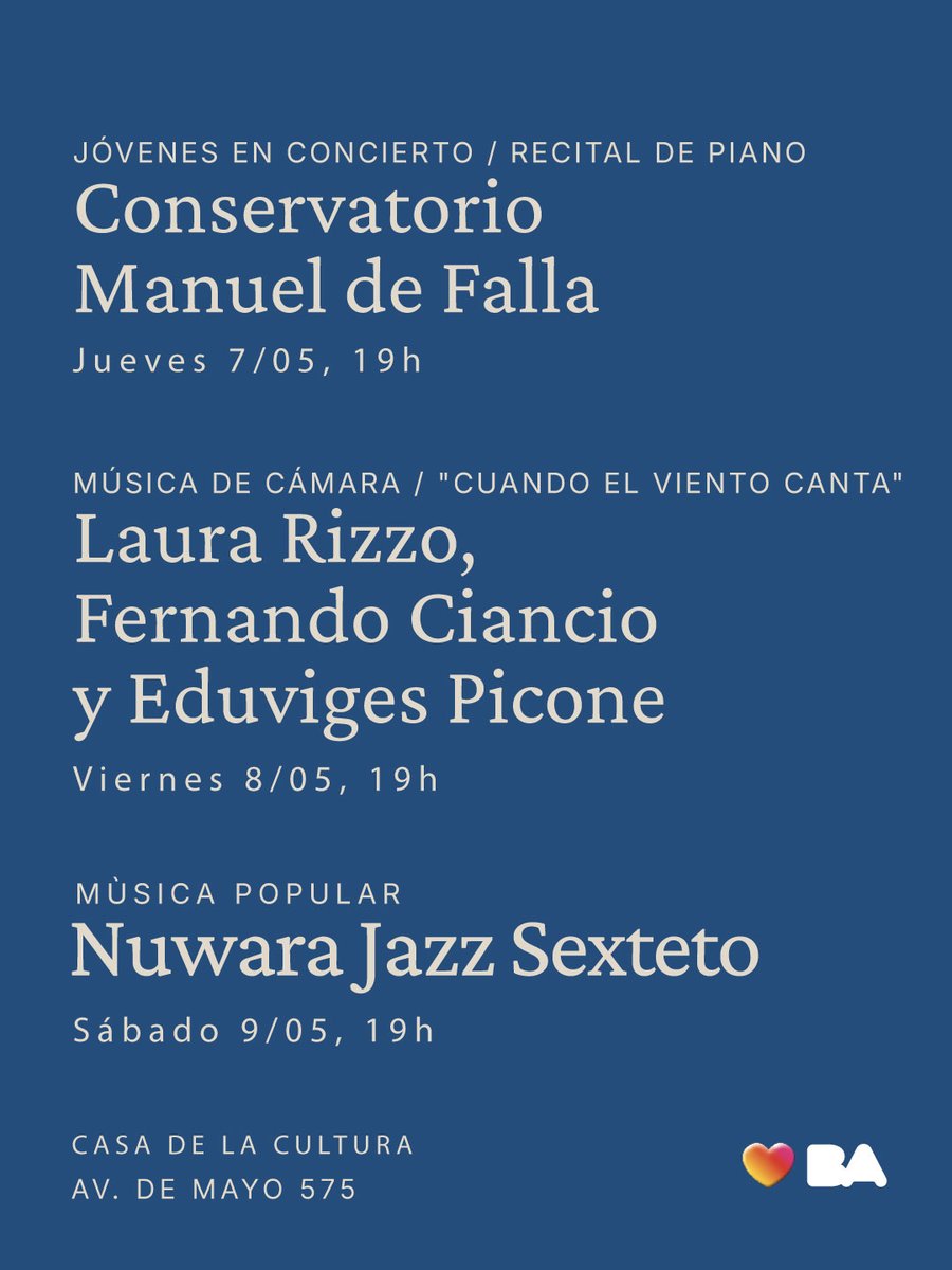 Dirección General de Música tweet media